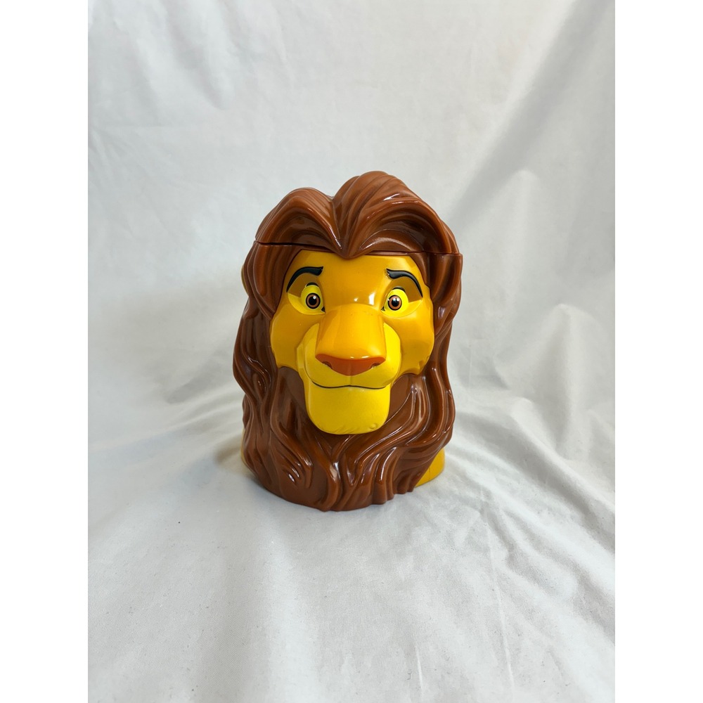 Disney‎ The Lion King Simba Plastic Mug Cup 20.5 oz Sipper Collectible
